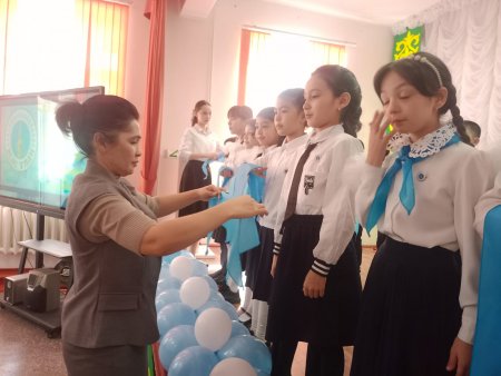 «ЖАС ҰЛАН» ҰЙЫМЫНЫҢ ҚАБЫЛДАУ РӘСІМІ