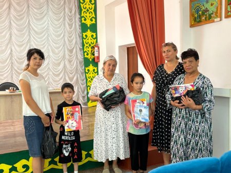 «Мектепке жол» акциясы