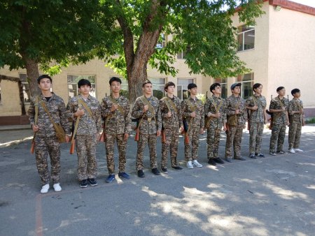 "Дала жаттығу жиындары" кезіндегі медициналық санитарлық дайындық  сабақ