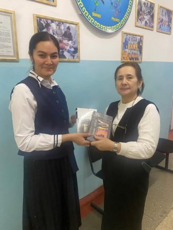 «Мектеп кітапханасына кітап сыйлаймыз»